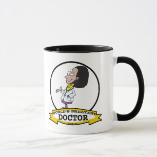 MUG LE MEILLEUR MÉDECIN DU MONDE WOMEN II CARTOON