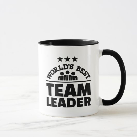 Mug Le meilleur meneur d'équipe du monde (Droite)