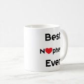 Mug Le meilleur neveu jamais (Devant droit)