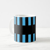 Mug Le meilleur NOIR toujours BLEU de VOISIN barre A03 (Devant gauche)