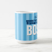 Mug Le meilleur nom fait sur commande V11A de rayures (Centre)