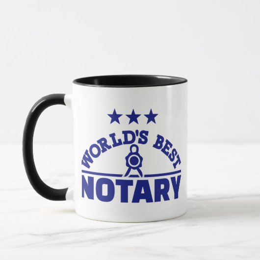 Mug Le meilleur notaire du monde (Gauche)