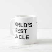 Mug Le meilleur oncle du monde (Devant gauche)