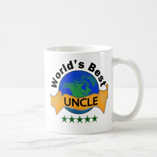Mug Le meilleur oncle du monde (Droite)