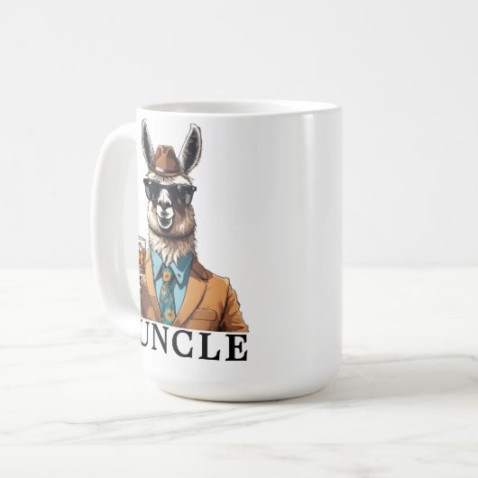 Mug Le meilleur oncle Funky jamais jamais jamais Funny (Devant gauche)