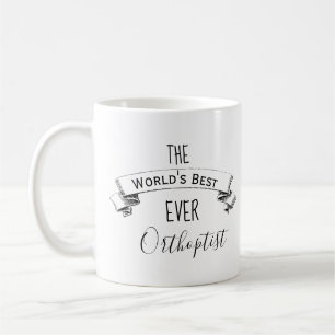 Mug Le meilleur orthoptiste personnalisé du monde