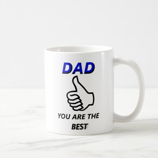 MUG LE MEILLEUR PAPA (Droite)