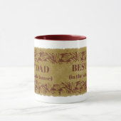 Mug Le meilleur papa dans toute la maison (Centre)