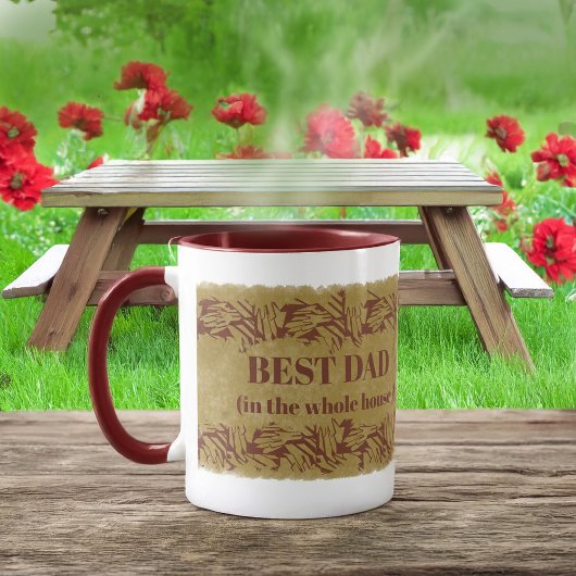 Mug Le meilleur papa dans toute la maison