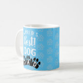 Mug Le meilleur papa de chien du monde (Devant gauche)