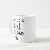Mug Le meilleur papa de chien du monde (Devant gauche)