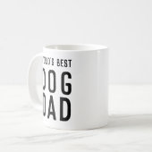 Mug Le meilleur papa de chien du monde (Devant gauche)