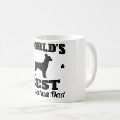 Mug Le meilleur papa de chiwawa des mondes (Devant droit)