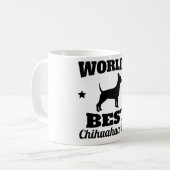 Mug Le meilleur papa de chiwawa des mondes (Devant gauche)