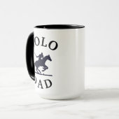 Mug Le meilleur "PAPA de POLO" jamais ! Fête des pères (Devant gauche)
