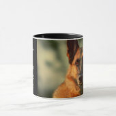 Mug Le meilleur papa du berger allemand du monde (Centre)