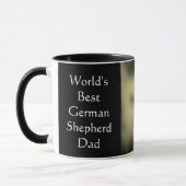 Mug Le meilleur papa du berger allemand du monde (Gauche)