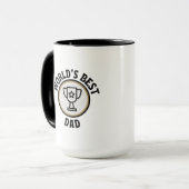 Mug Le meilleur papa du monde (Devant gauche)
