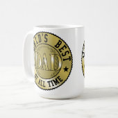 Mug Le meilleur papa du monde (Devant gauche)