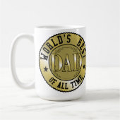 Mug Le meilleur papa du monde (Gauche)
