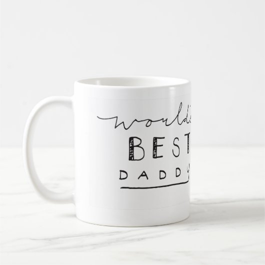 Mug Le meilleur papa du monde (Gauche)