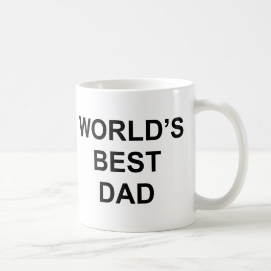Mug Le meilleur papa du monde (Droite)