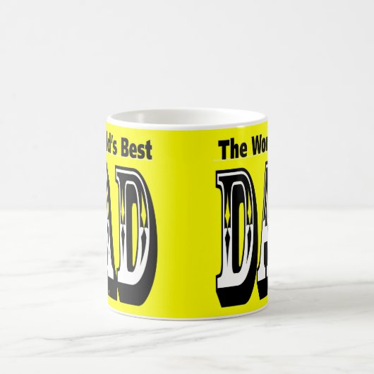 Mug Le meilleur papa du monde (Centre)