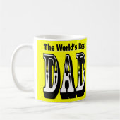 Mug Le meilleur papa du monde (Gauche)