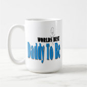 Mug Le meilleur papa du monde à être (Gauche)
