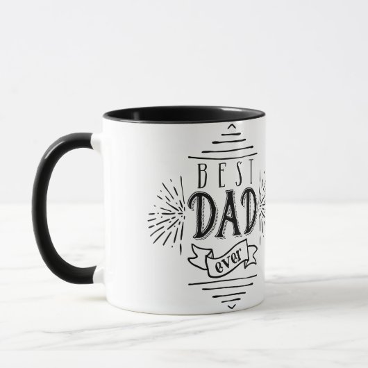 Mug Le meilleur papa jamais (Gauche)