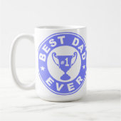 Mug Le meilleur papa jamais (Gauche)
