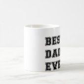 Mug Le meilleur papa jamais (Centre)