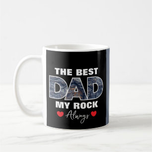 Mug "Le meilleur papa mon rock toujours" Graphique