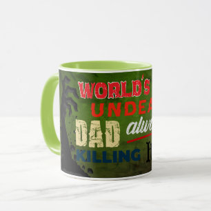 Mug Le meilleur papa mort par un dans le monde