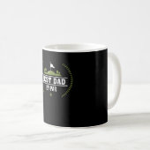 Mug Le meilleur papa par l'énonciation drôle de papa (Devant droit)