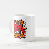 Mug le meilleur papi de tous les temps graffiti 5 (Devant gauche)