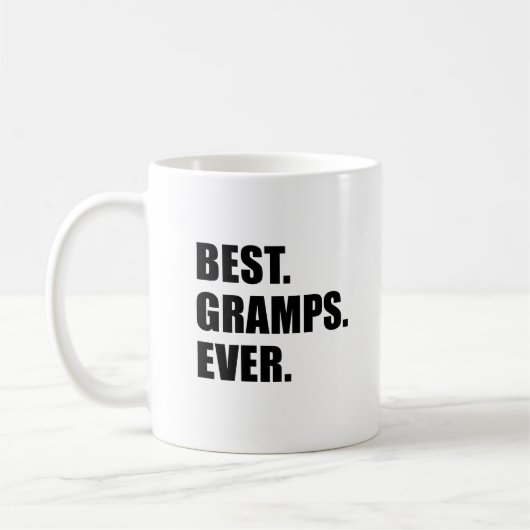 Mug Le meilleur papy jamais (Gauche)