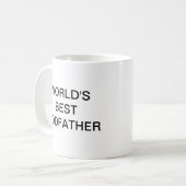Mug Le meilleur parrain du monde (Devant gauche)