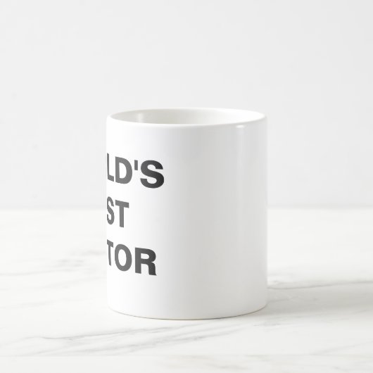 Mug Le meilleur pasteur du monde (Centre)