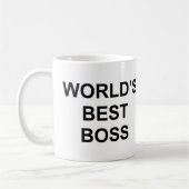 Mug Le meilleur patron du monde (Gauche)