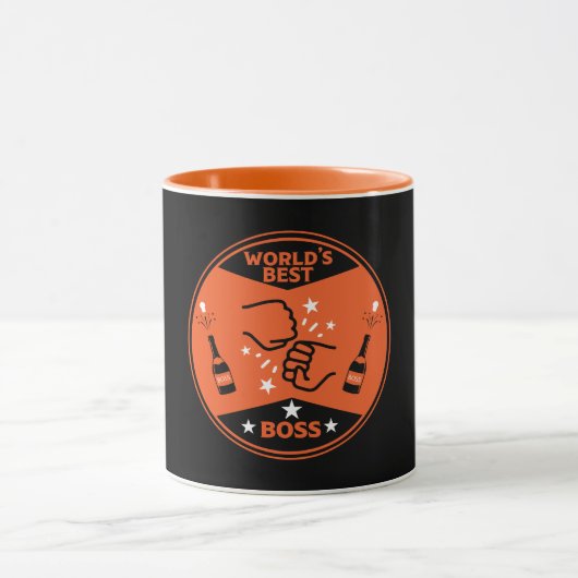 Mug Le meilleur patron du monde (Centre)