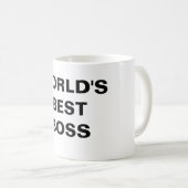 MUG LE MEILLEUR PATRON DU MONDE (Devant droit)