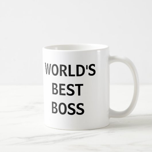 MUG LE MEILLEUR PATRON DU MONDE (Droite)