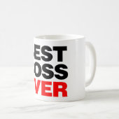 Mug Le meilleur patron jamais (Devant droit)