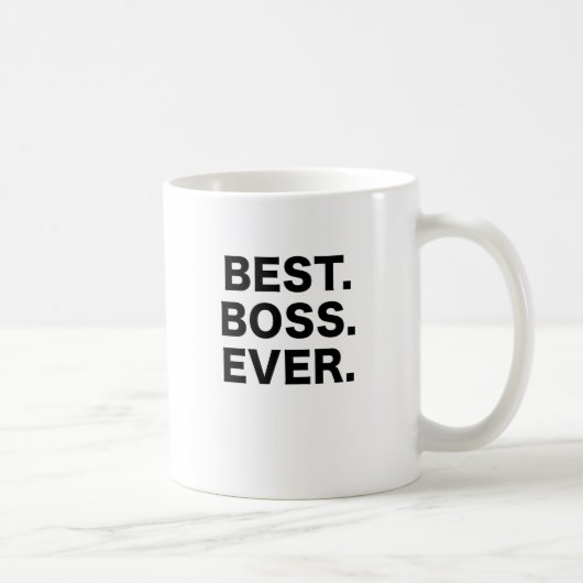 Mug Le meilleur patron jamais (Droite)