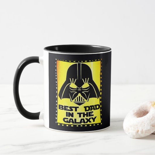 Mug LE MEILLEUR PÈRE customisé DANS LE Cool esthétique (Avec donut)