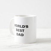 Mug Le meilleur père du monde (Devant gauche)
