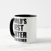 Mug Le meilleur père du monde (Devant gauche)