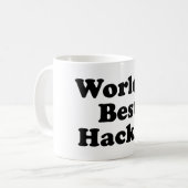 Mug Le meilleur pirate informatique du monde (Devant gauche)