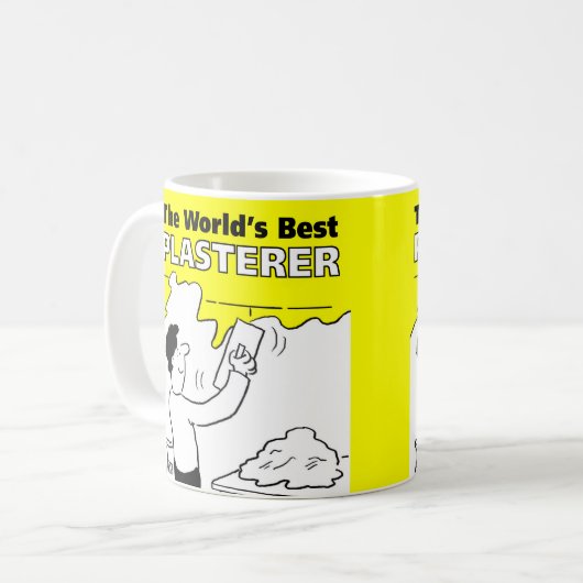 Mug Le meilleur plasticien du monde (Devant gauche)